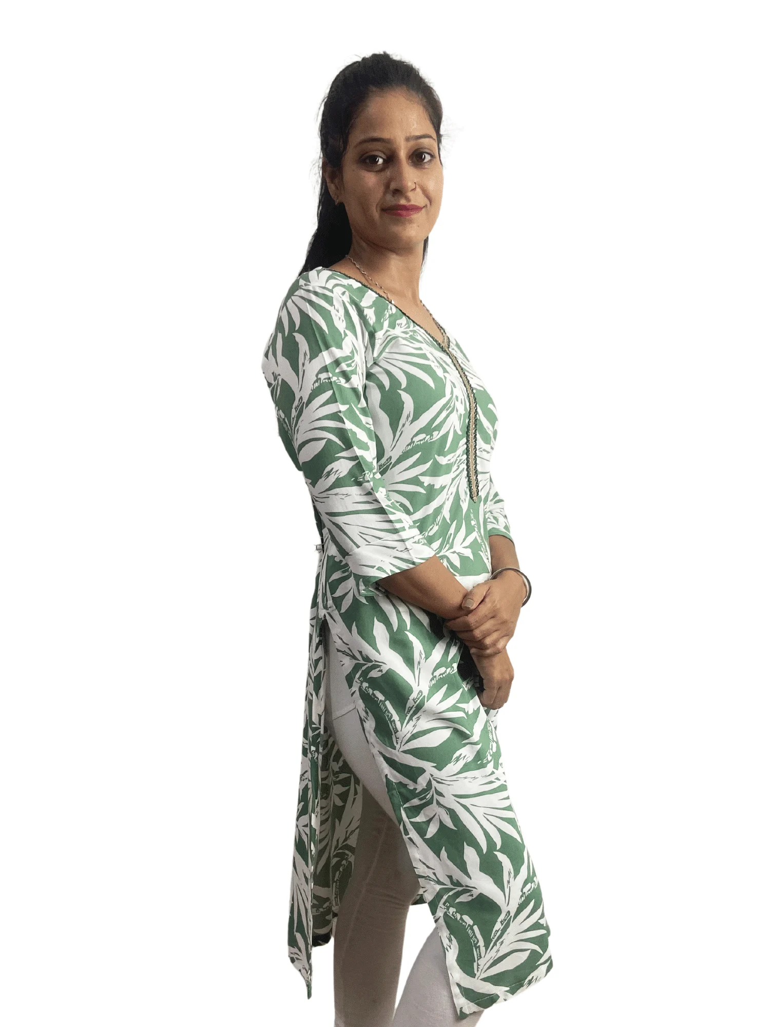 Bupiz Women's viscose Rayon Kurta - Image 5