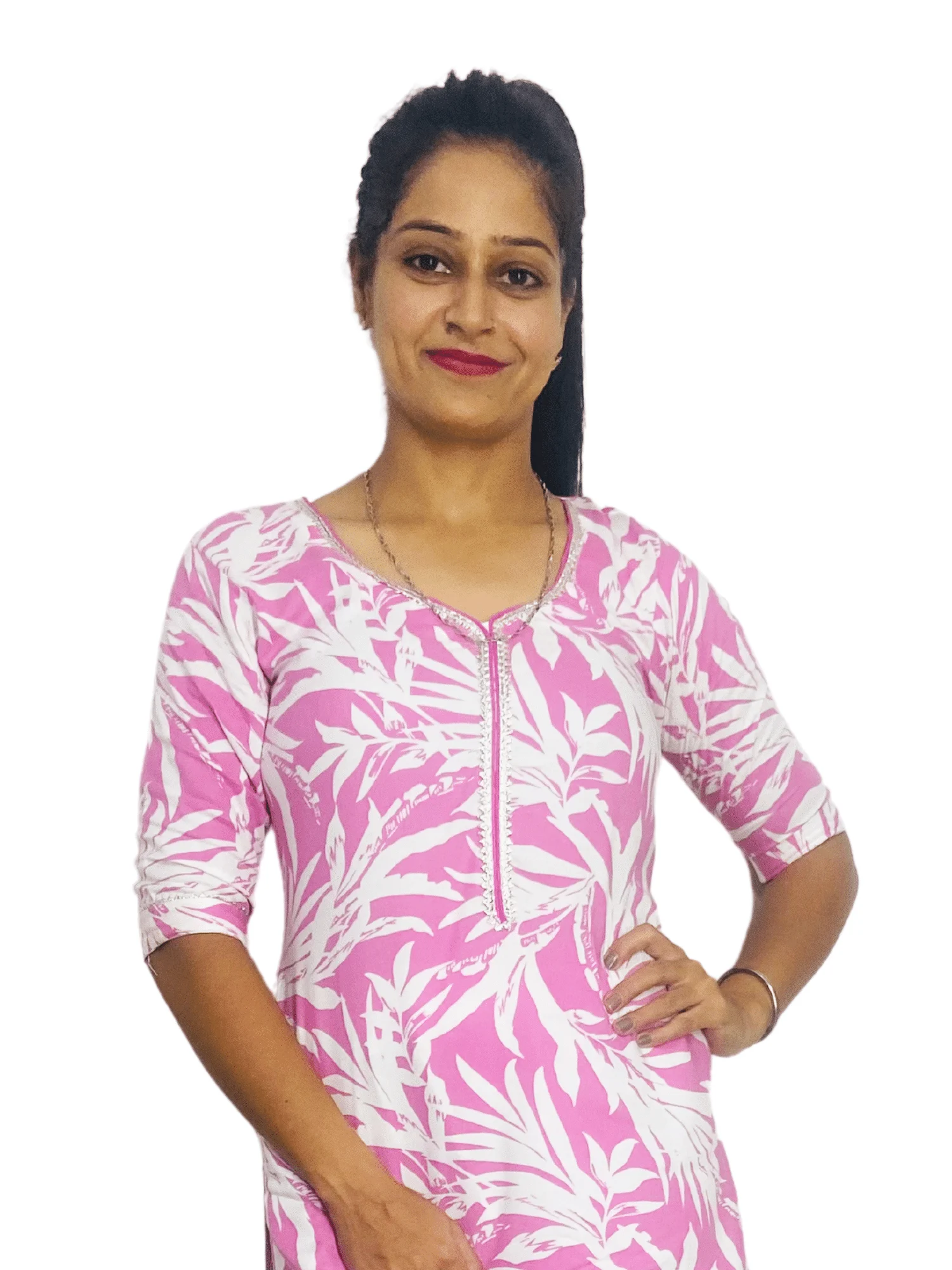 Bupiz Women's viscose Rayon Kurta - Image 3