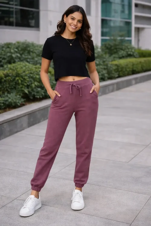 Women's Move All Day CottonKnit Crop Top