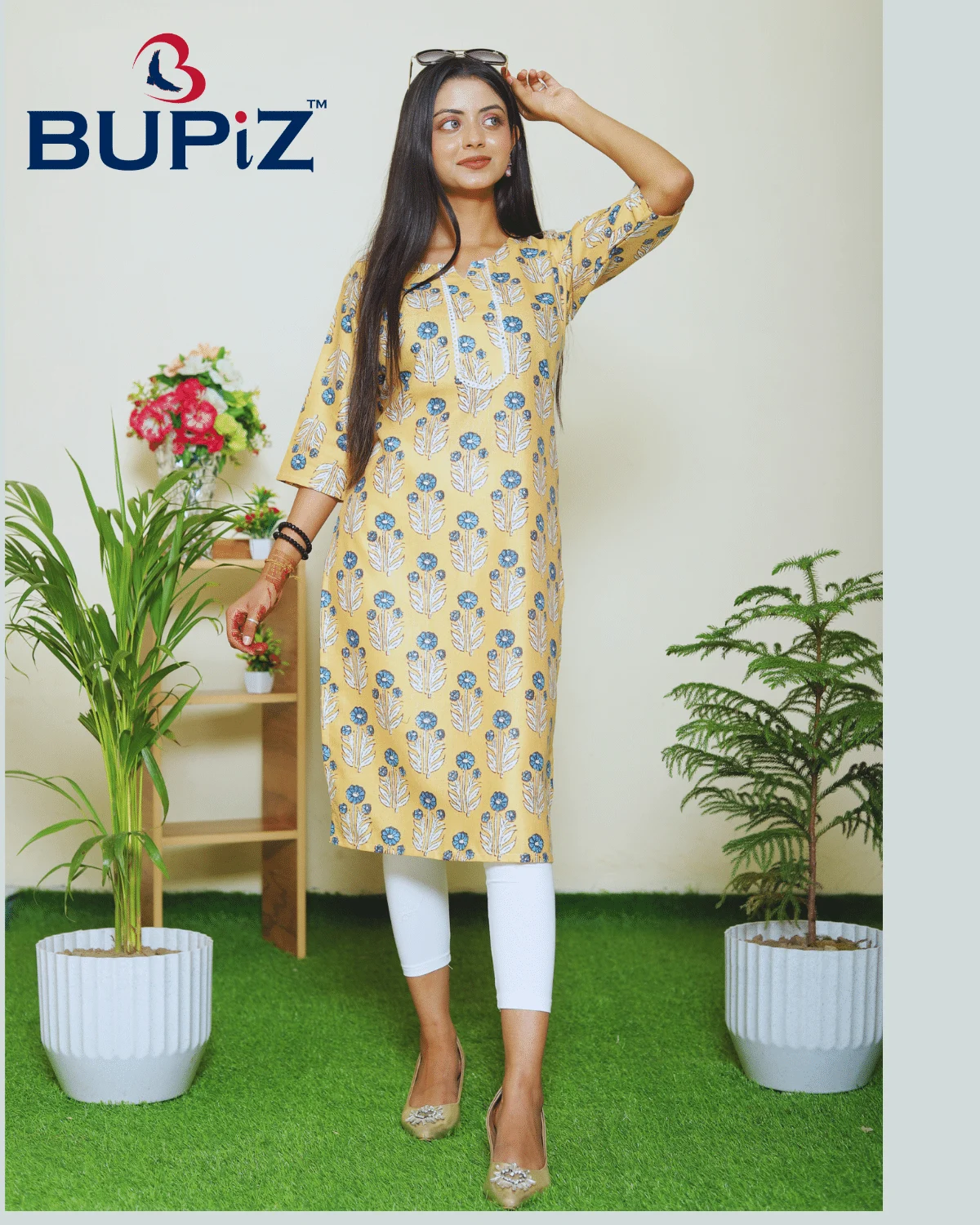 Rayon Blend Straight Solid Kurta - Image 5