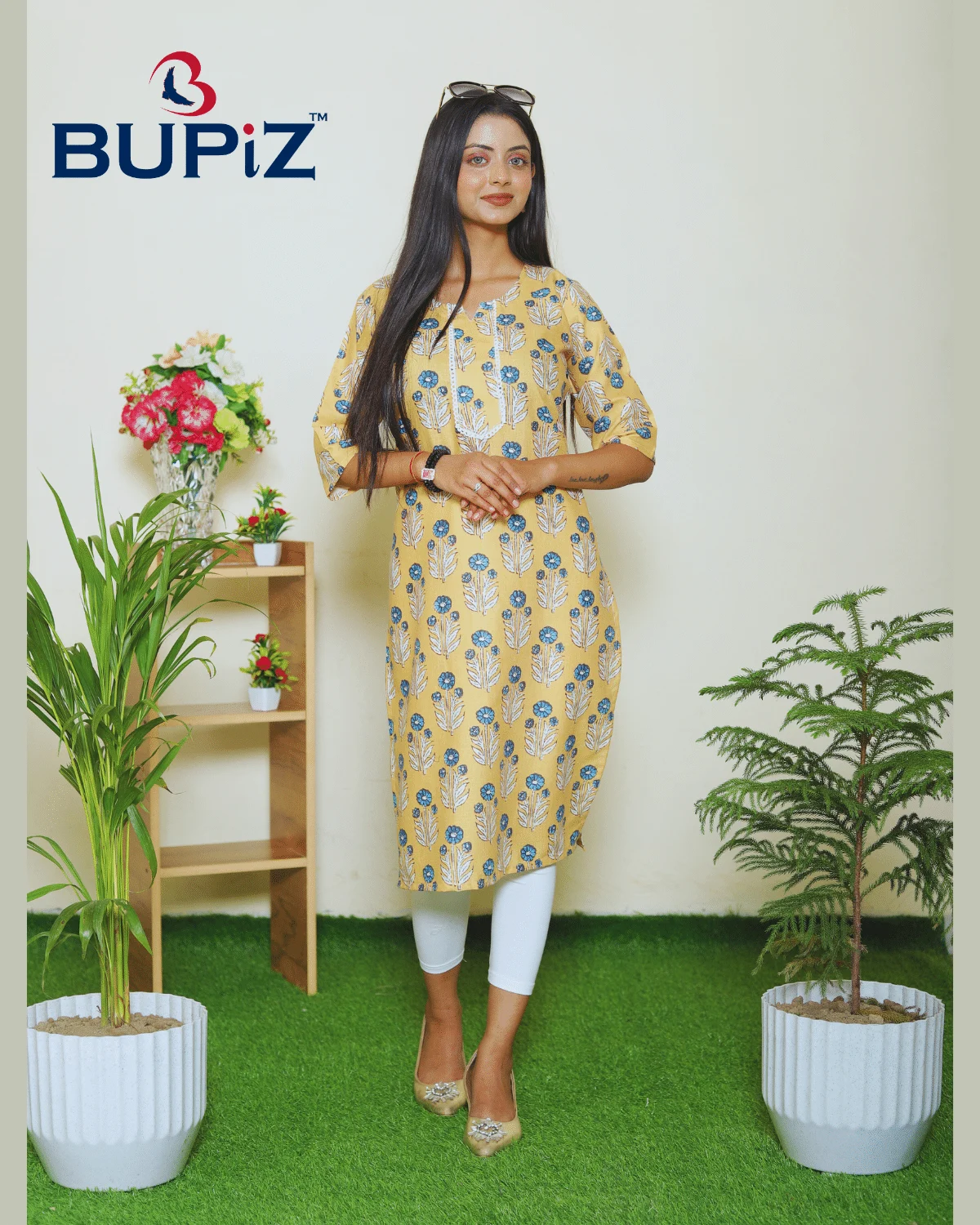 Rayon Blend Straight Solid Kurta - Image 9