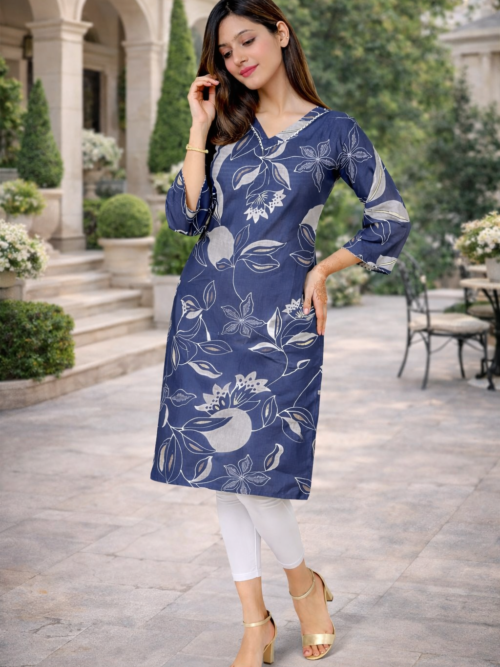 Indigo Blue Premium Kurta