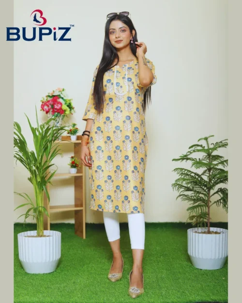 Rayon Blend Straight Solid Kurta