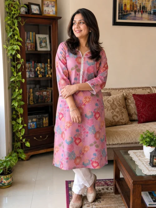 Lavender Premium Kurta customer review photo