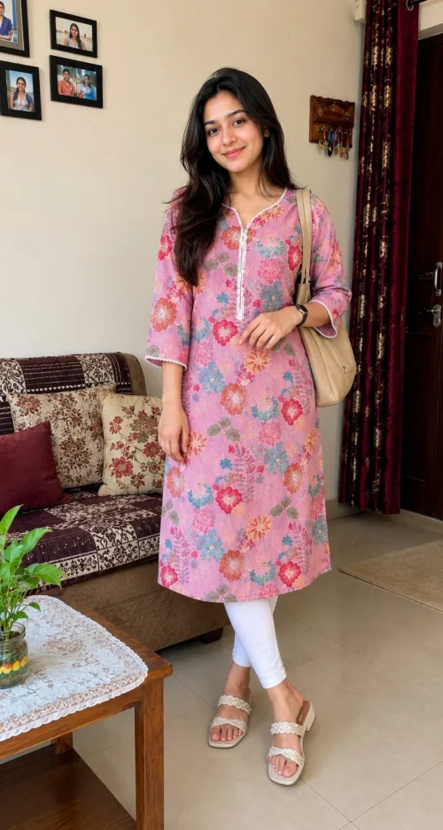 Lavender Premium Kurta customer review photo