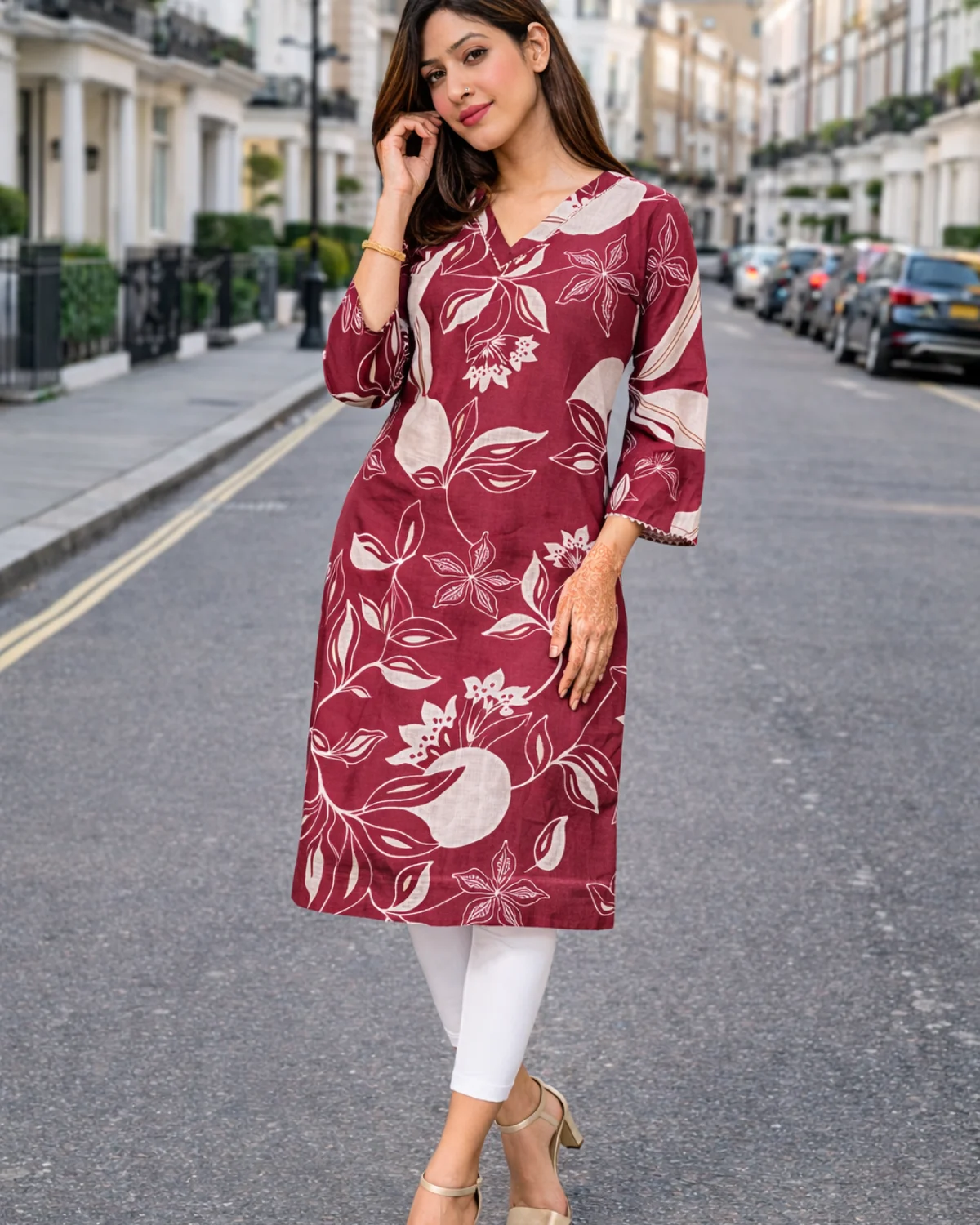 Premium Chanderi Kurta