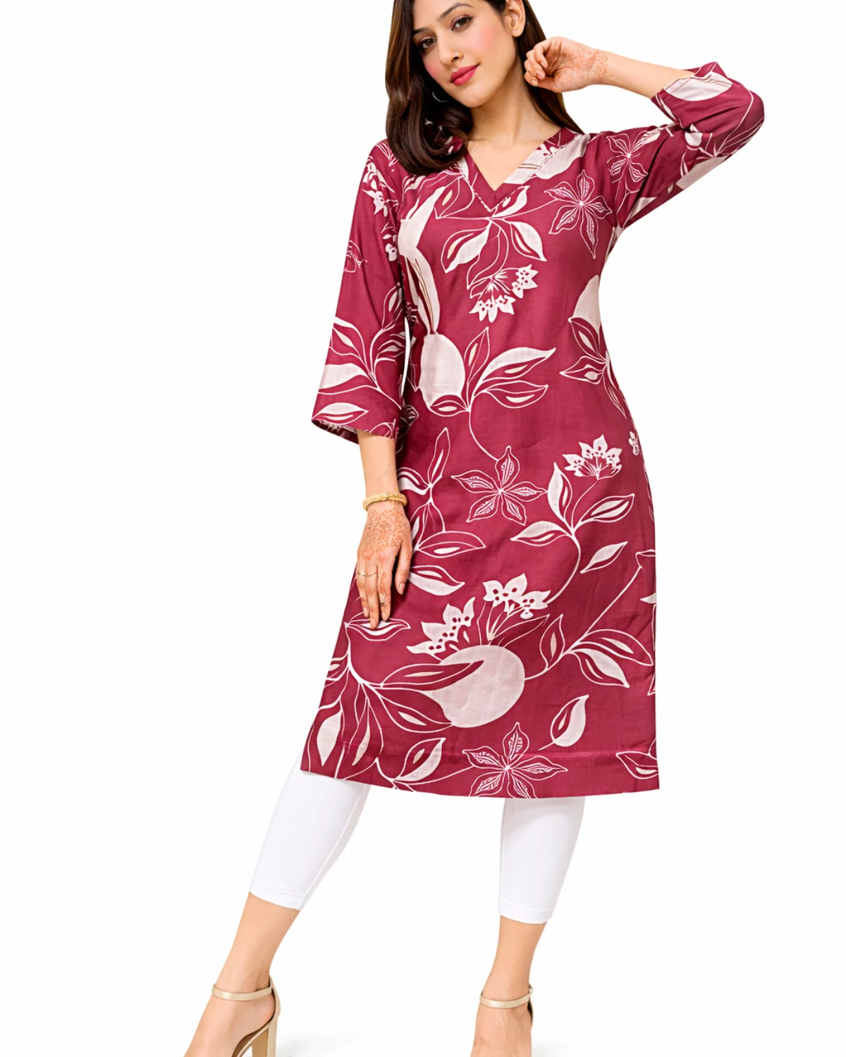 Chanderi Premium Kurti - Image 10