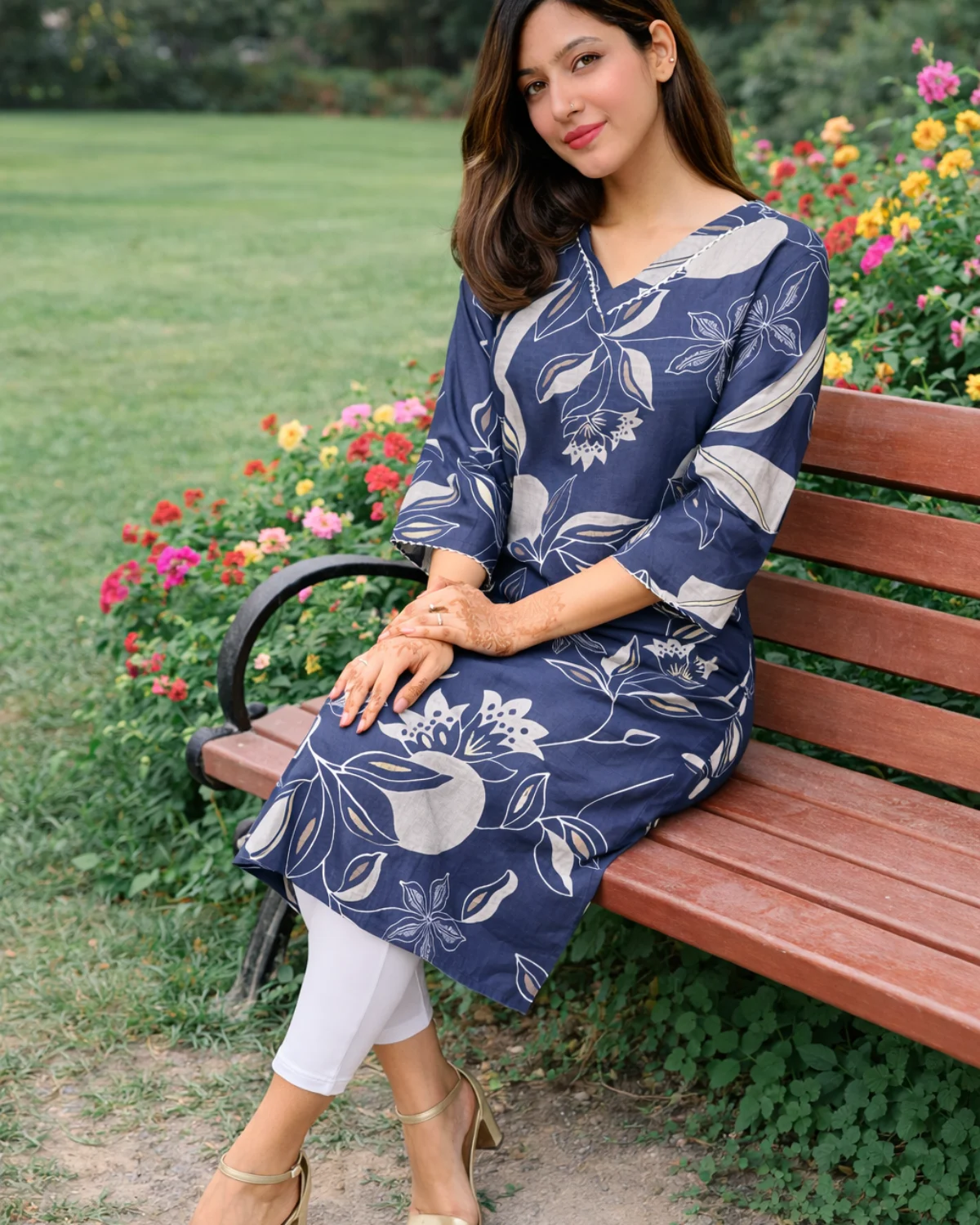 Chanderi Premium Kurti - Image 5